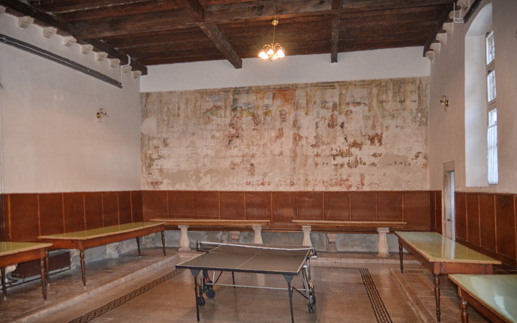 Refektorij samostana prije obnove